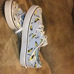 VANS Banana pattern